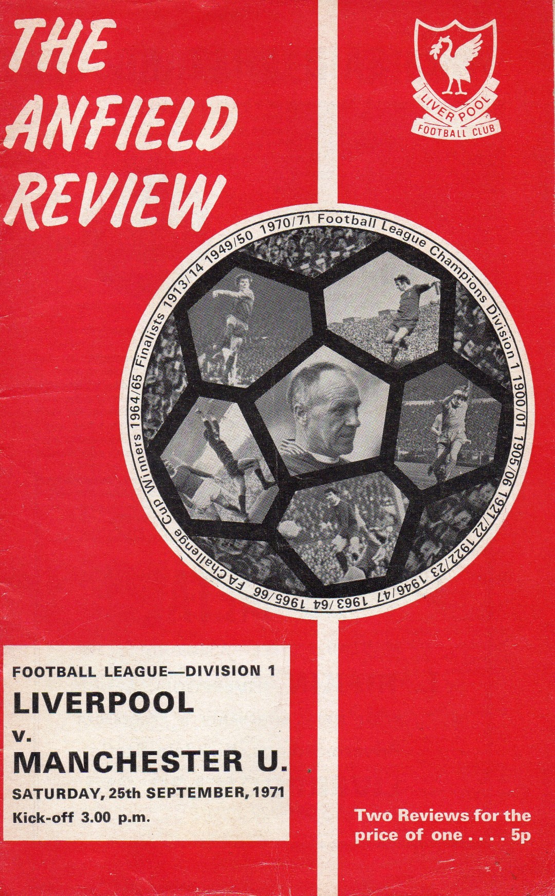 Matchdetails from Liverpool - Manchester United played on Saturday 25